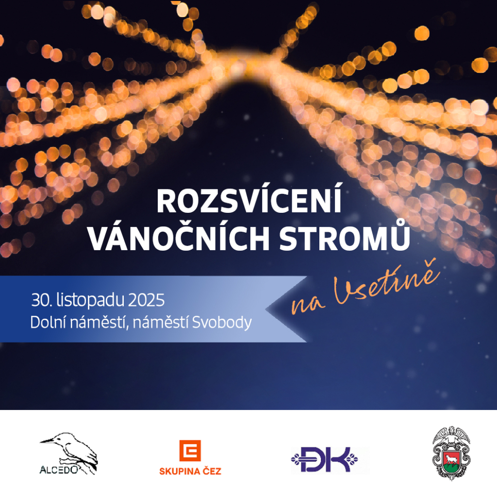 ROZSVÍCENÍ VÁNOČNÍCH STROMŮ NA VSETÍNĚ