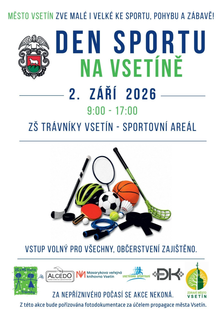 DEN SPORTU NA VSETÍNĚ