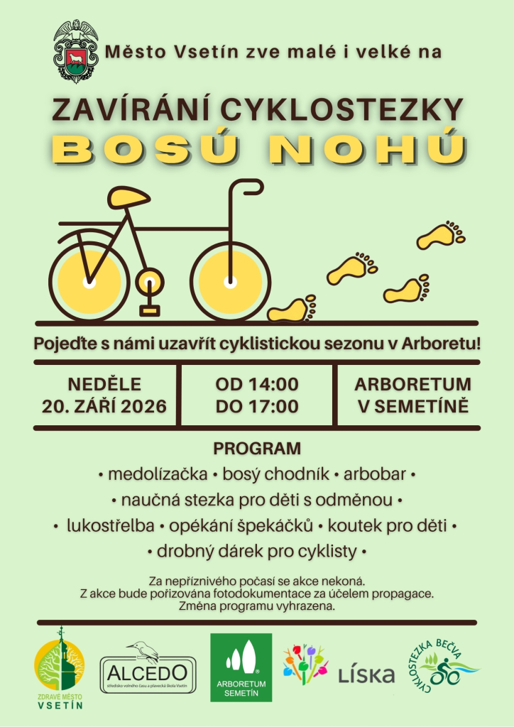 Zavírání cyklostezky BOSÚ NOHÚ