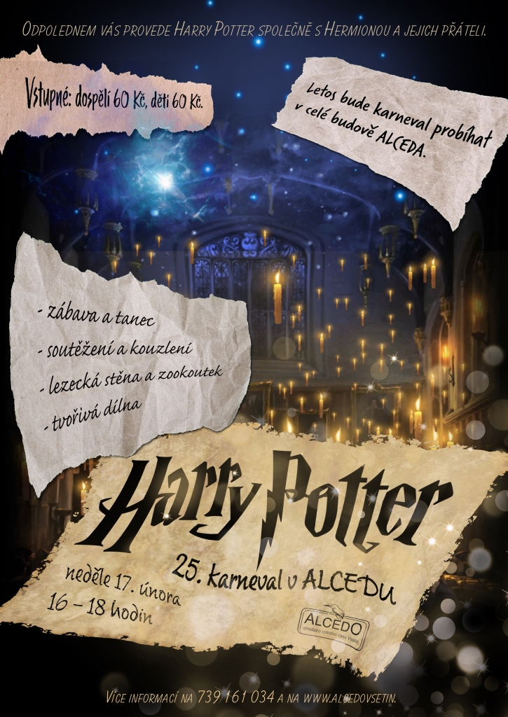 25. karneval v ALCEDU s Harrym Potterem 