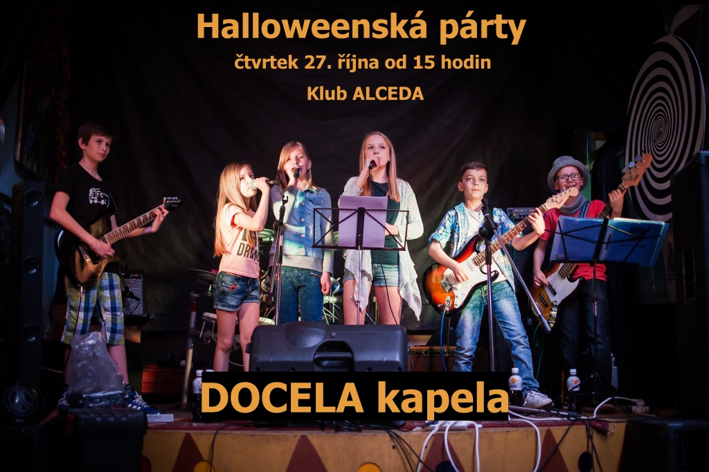 Halloweenská párty - DOCELA koncert