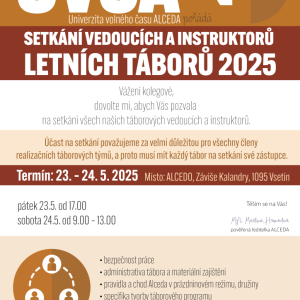 UVČA: Setkání vedoucích a instruktorů LT 2025