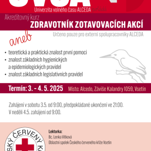 UVČA: Zdravotník zotavovacích akcí